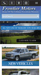 Mobile Screenshot of frontiermotors.com