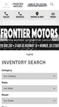 Mobile Screenshot of frontiermotors.net